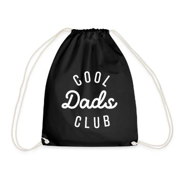 Cool Dads Club, Pregnancy Announcement Cool Dad - Turnbeutel - Schwarz - Vorne