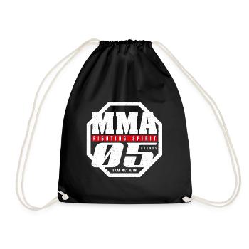 Fighting Spirit MMA - Drawstring Bag - black - Front