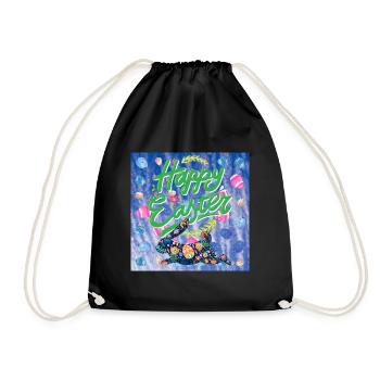 Merry Christmas, Christmas. - Drawstring Bag - black - Front