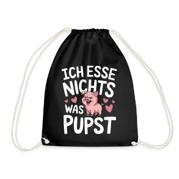 Animal cochon - Sac de sport léger - noir - Devant