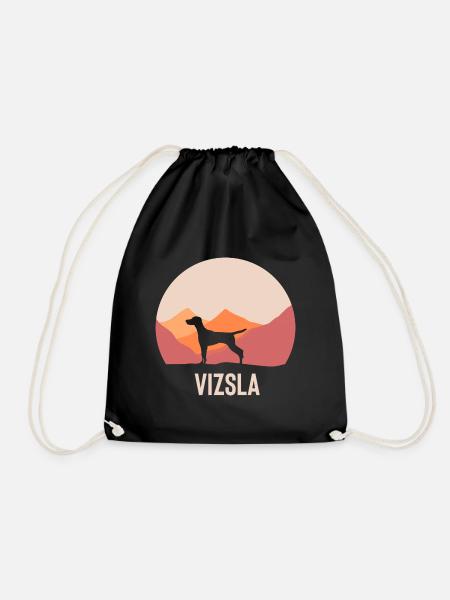 Vizsla - Turnbeutel - Schwarz