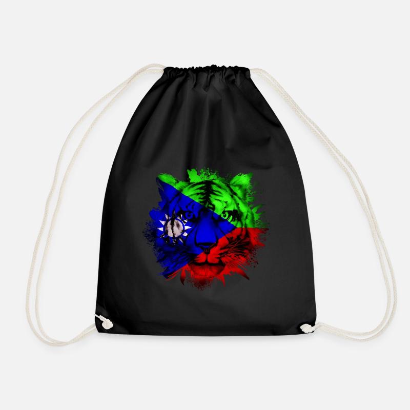 Balochistan - Drawstring Bag - black