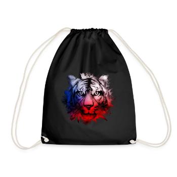 Czech Republic - Drawstring Bag - black - Front