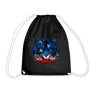 Gagauzia - Drawstring Bag - black - Front
