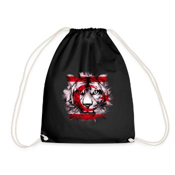 Northern Cyprus - Drawstring Bag - black - Front