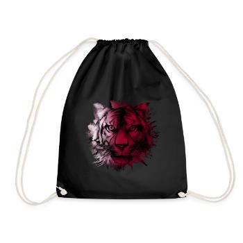 Qatar - Drawstring Bag - black - Front