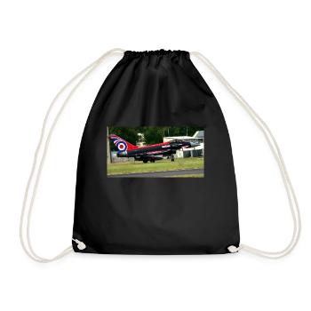 euro fighter typhoon - Drawstring Bag - black - Front