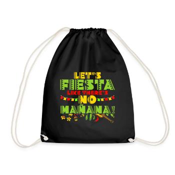5 De Mayo Viva Mexico Cinco De Mayo Lehrer Geschen - Turnbeutel - Schwarz - Vorne