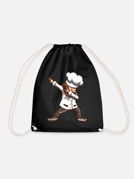 Dabbing Chef cuisinier amateur - Sac de sport léger - noir
