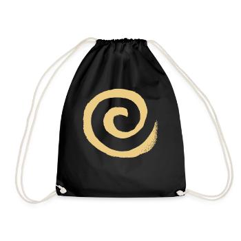 Spirale - Sac de sport léger - noir - Devant