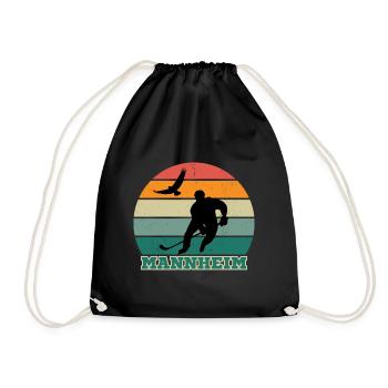 Mannheim, ma ville ! - Sac de sport léger - noir - Devant