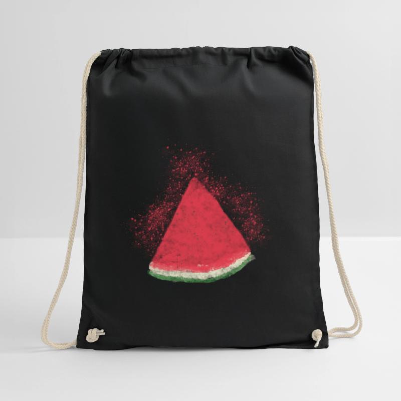 Pastèque, Pastèque, Melon, Aquarelle Sac de sport léger
