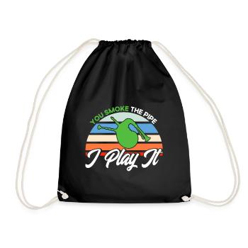 Cornemuse écossaise Cornemuse Cornemuse Gesche - Sac de sport léger - noir - Devant