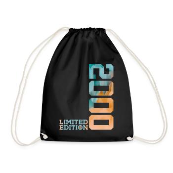 26TH ANNIVERSARY LIMITED EDITION 2000 - Drawstring Bag - black - Front