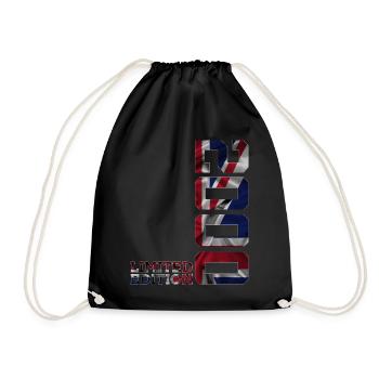 ÉDITION LIMITÉE ANGLETERRE 2000 UK 26E ANNIVERSAIRE - Sac de sport léger - noir - Devant