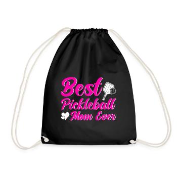 Pickleball Pickleball Jouer Paddleball Cadeau - Sac de sport léger - noir - Devant