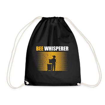 Beekeeper Beekeeper Beekeeper - Drawstring Bag - black - Front