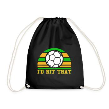Fan de football gaélique Équipe d’Irlande - Sac de sport léger - noir - Devant