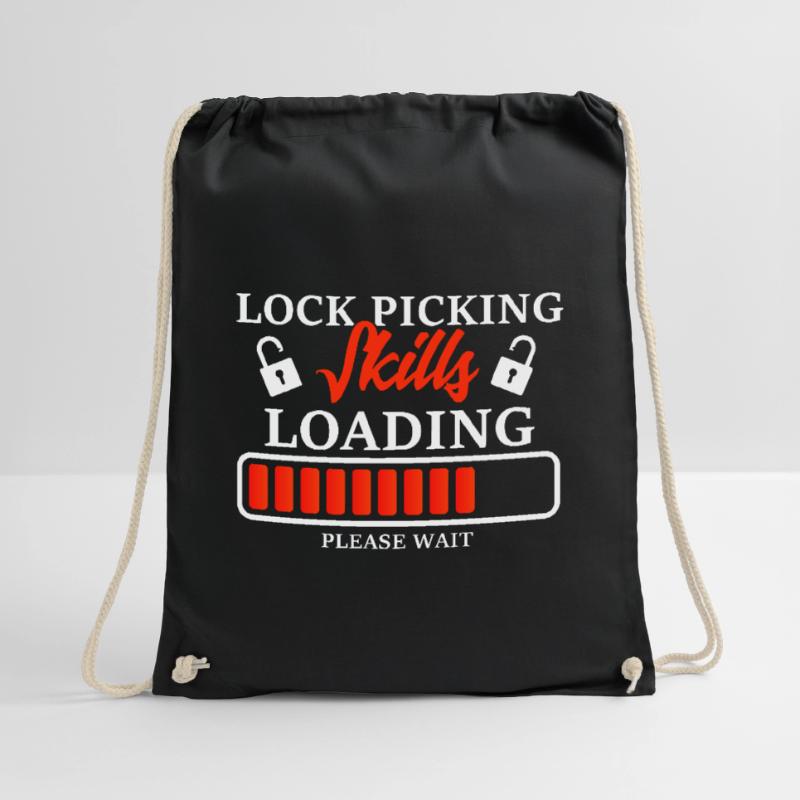 Locks crack Locksmith Lock cracking Drawstring Bag