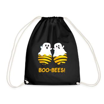 BOO-BEES! Abeilles ou fantômes? - Sac de sport léger - noir - Devant