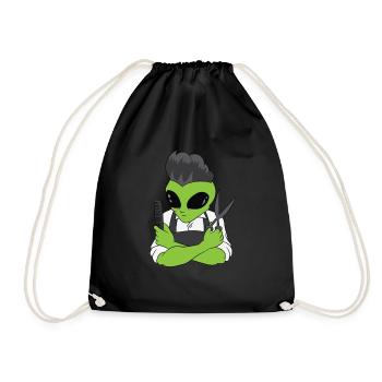 Barbier Alien - Sac de sport léger - noir - Devant