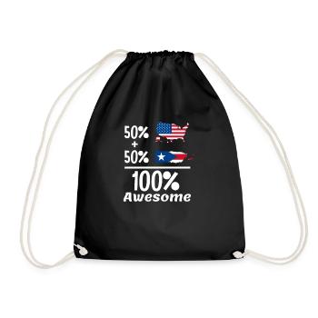 Portoricain traditionnel 50 America Rico 100 - Sac de sport léger - noir - Devant