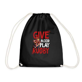 Rugby Blood Play Rugby - Sac de sport léger - noir - Devant