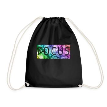 FOCUS - Style - Drawstring Bag - black - Front