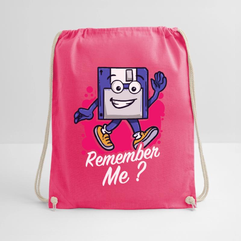 Programmer Retro-diskette Floppy disc Drawstring Bag