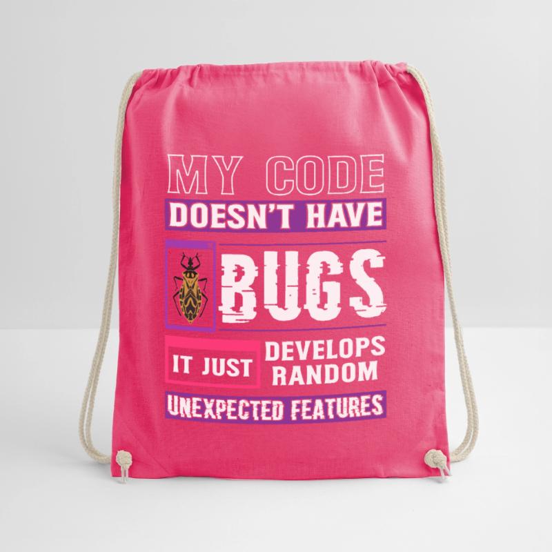 Développeur Mon code n’a pas de bugs Codage amusant Sac de sport léger
