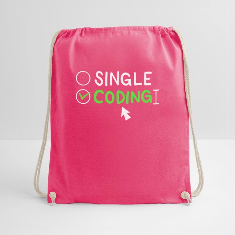 Programmierung Single Coding Software Engineer Turnbeutel