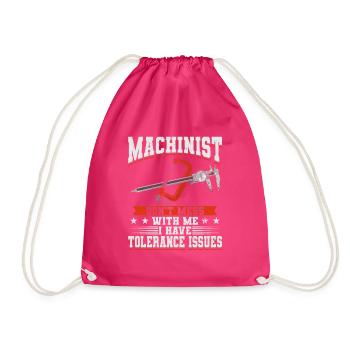 Machines de machiniste - Sac de sport léger - fuchsia - Devant
