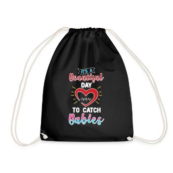 Catch Babies Noula Obstétricien sage-femme - Sac de sport léger - noir - Devant