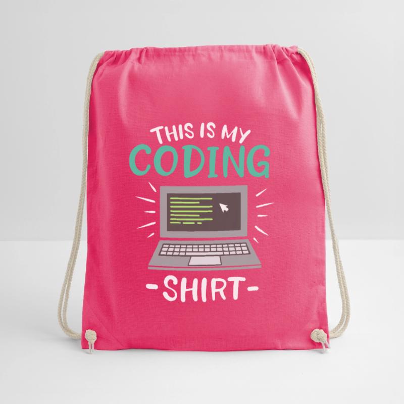 Das Ist Mein Coding Shirt Coder Turnbeutel