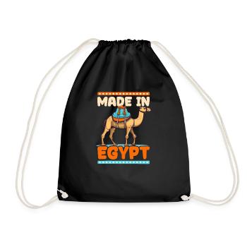 Egypt Made In Egypt - Turnbeutel - Schwarz - Vorne