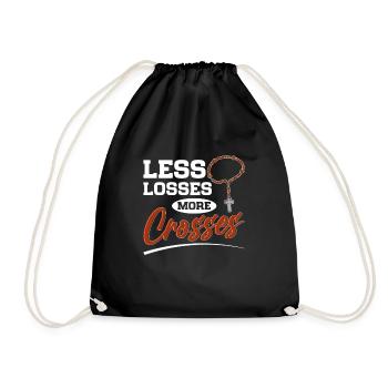 Aumônier Pasteur - Sac de sport léger - noir - Devant