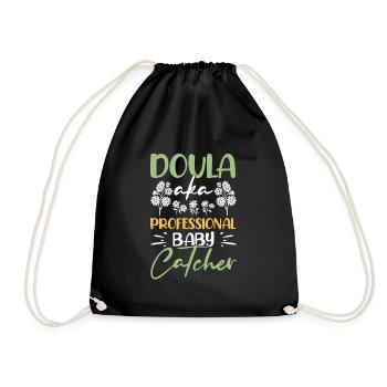 Doula Infirmière Sage-femme - Sac de sport léger - noir - Devant