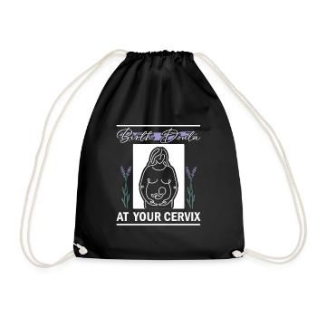 Doula Nurse Midwife - Drawstring Bag - black - Front