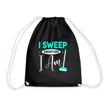 Week of Appreciation for Housekeeping - Drawstring Bag - black - Front