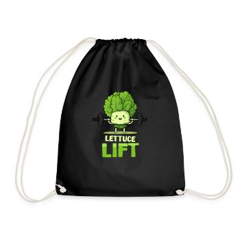 Laitue athlétique végétalienne Lift - Sac de sport léger - noir - Devant
