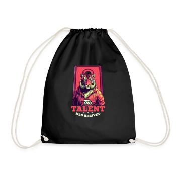 Le talent de Cornhole est arrivé - Sac de sport léger - noir - Devant