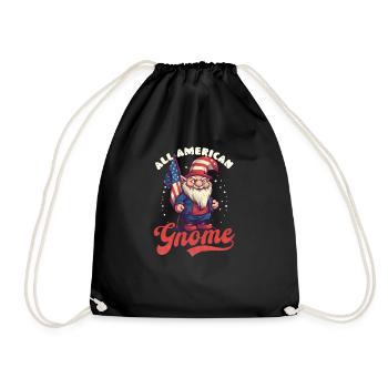 4 juillet American Gnome All American Gnome - Sac de sport léger - noir - Devant