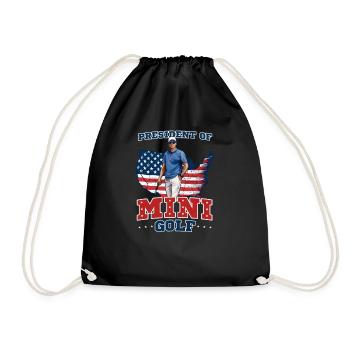 Président du Golf - Sac de sport léger - noir - Devant