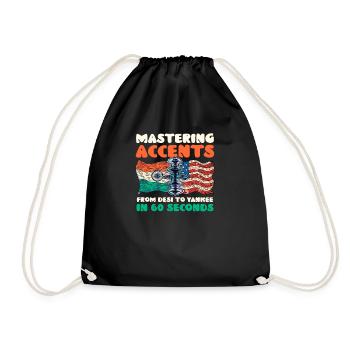 Accents de mastering amérindiens Desi Yankee - Sac de sport léger - noir - Devant