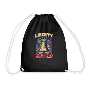 4 juillet Hockey Liberty & Goals - Sac de sport léger - noir - Devant
