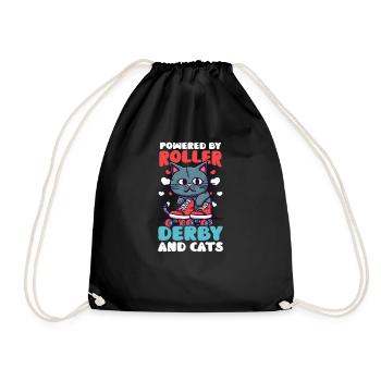 Roller Derby Roller Derby Et Chats - Sac de sport léger - noir - Devant