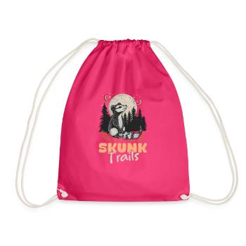 Skunk Skunk Trails - Turnbeutel - Fuchsia - Vorne