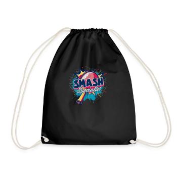 Spécialiste du Ping Pong Smash - Sac de sport léger - noir - Devant