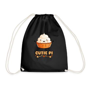 Pumpkin Pie Cutie Pie - Drawstring Bag - black - Front