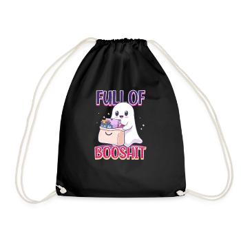 Booshit plein de booshit - Sac de sport léger - noir - Devant